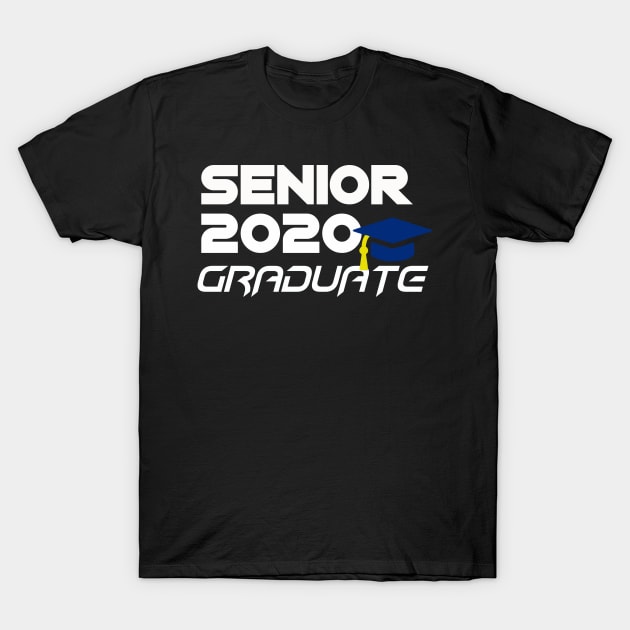 Senior 2020 Graduate T-Shirt by Proway Design